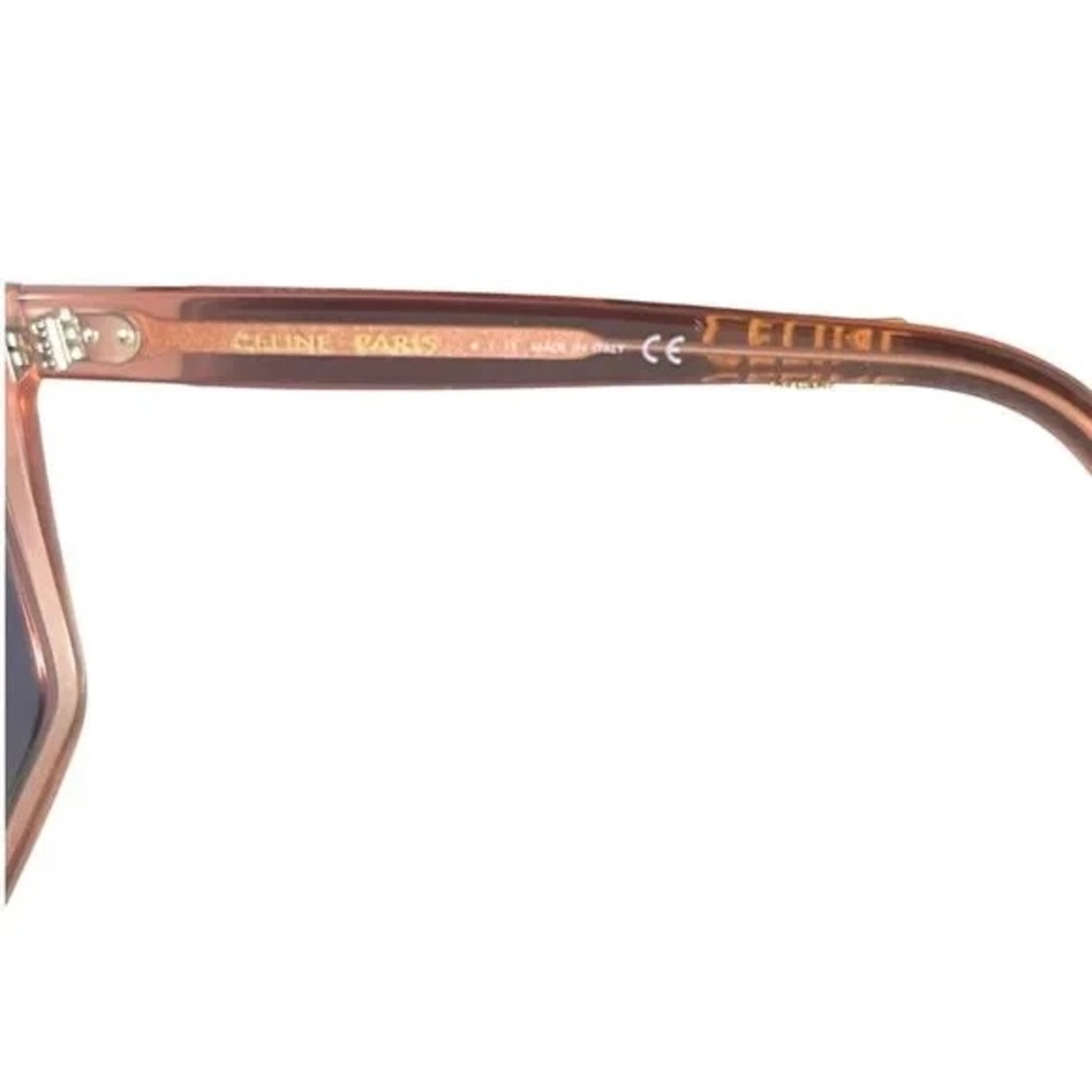 NWOT - Celine Paris CL500231 Sunglasses - Pink Cat Eye Frames with Gray Lenses - Picture 10 of 12